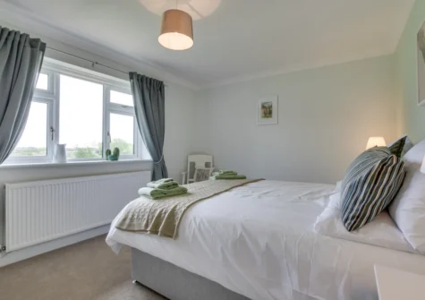 Bedroom #2 at Ger y Bont, Valley