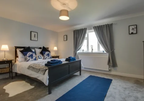 Bedroom #3 at Ger y Bont, Valley