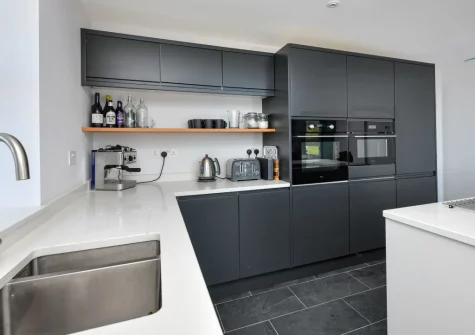 The kitchen at Geufron House, Aberdaron