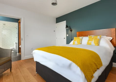 Bedroom #1 at Geufron House, Aberdaron