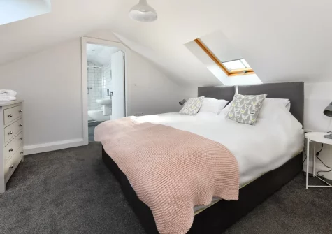 Bedroom #4 at Geufron House, Aberdaron
