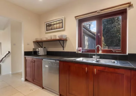 The kitchen at Glendale, Saundersfoot