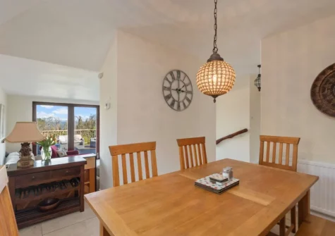 The dining room at Glendale, Saundersfoot
