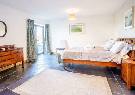 Bedroom #2 at Glowty Newydd, Llandissilio