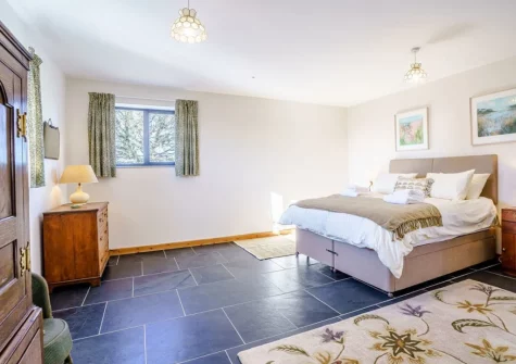 Bedroom #3 at Glowty Newydd, Llandissilio