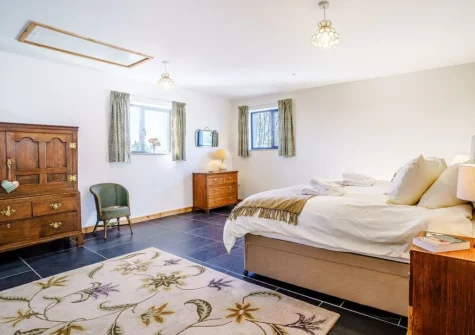 Bedroom #3 at Glowty Newydd, Llandissilio