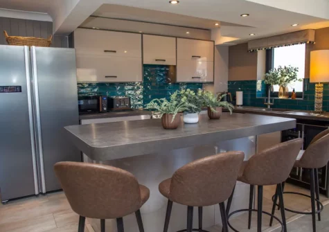 The kitchen at Graftons, Little Haven
