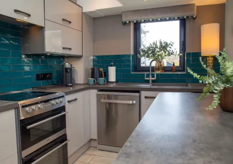 The kitchen at Graftons, Little Haven