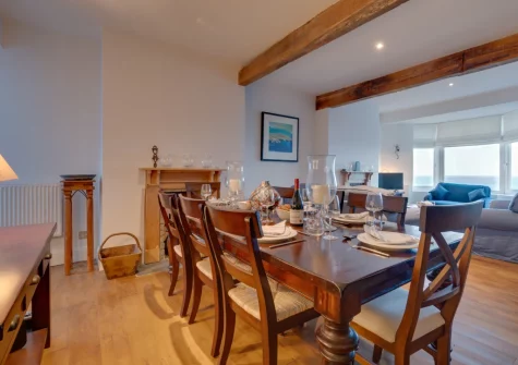 The dining area at Graig Y Don, Amroth