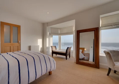 Bedroom #2 at Graig Y Don, Amroth