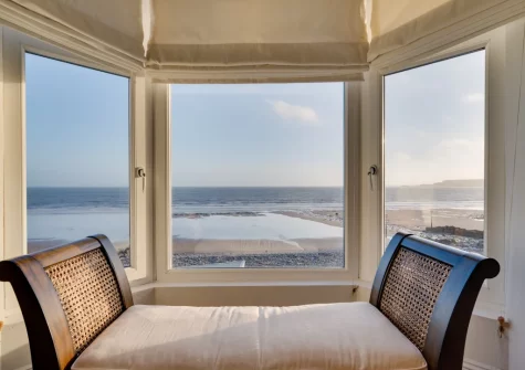 Bedroom #2 at Graig Y Don, Amroth