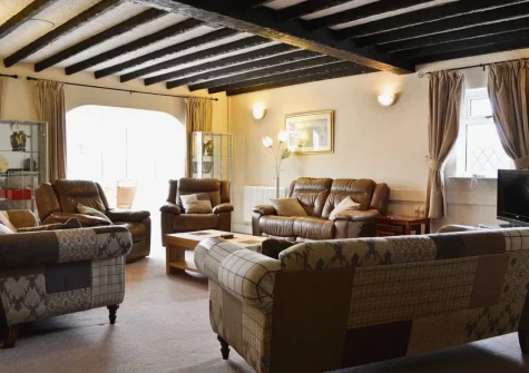 The living room at Green Acre Cottage, Kilgetty