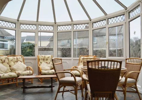 The conservatory at Green Acre Cottage, Kilgetty