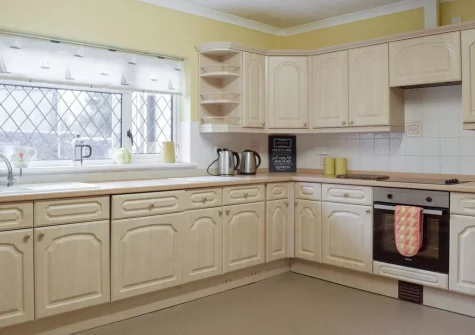The kitchen at Green Acre Cottage, Kilgetty