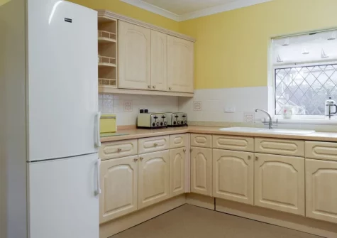 The kitchen at Green Acre Cottage, Kilgetty