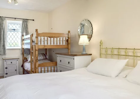 Bedroom #2 at Green Acre Cottage, Kilgetty
