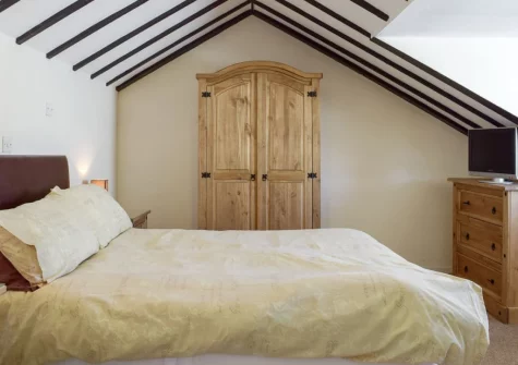Bedroom #4 at Green Acre Cottage, Kilgetty