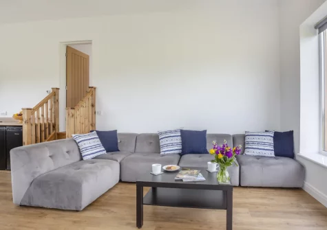 The living area at Gwel Y Mynydd, Penrhos Feilw