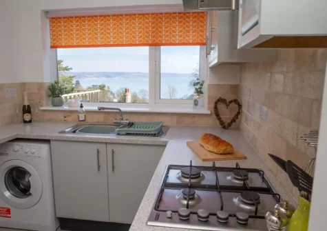 The kitchen at Gweld y Mor, Saundersfoot