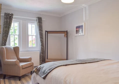 Bedroom #1 at Hafan Fach Cottage, Maidenwells