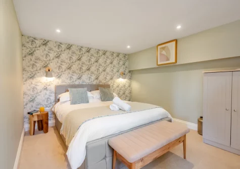 Bedroom #1 at Hafan Glas, Abersoch