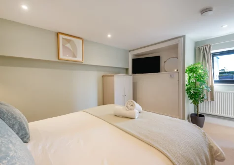 Bedroom #1 at Hafan Glas, Abersoch