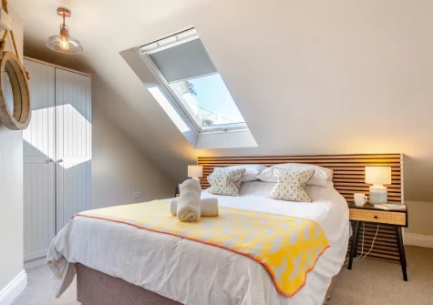 Bedroom #2 at Hafan Glas, Abersoch