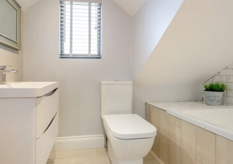 Bedroom #2 en-suite bathroom at Hafan Glas, Abersoch