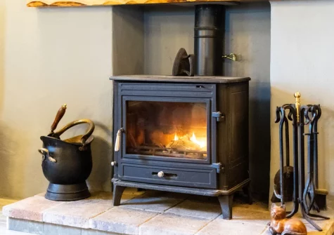 The living area at Hafan Penrhyn, LLanrhian