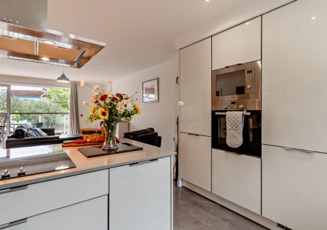 The kitchen at Hafan, Saundersfoot