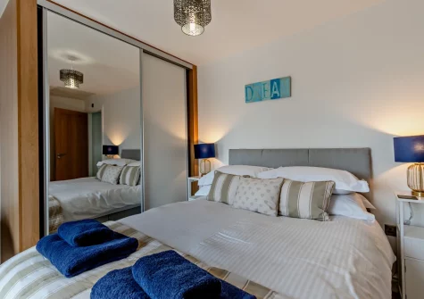 Bedroom #1 at Hafan, Saundersfoot