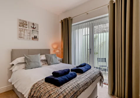 Bedroom #2 at Hafan, Saundersfoot