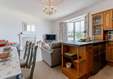 The kitchen & dining area at Harbour Beach View, Tenby