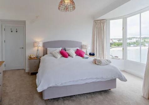 Bedroom #1 at Harbour Beach View, Tenby