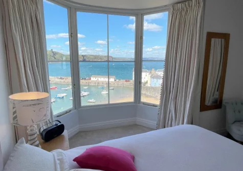 Bedroom #1 at Harbour Beach View, Tenby