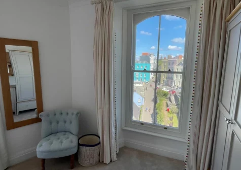 Bedroom #1 at Harbour Beach View, Tenby