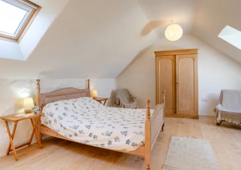 Bedroom #1 at Harmony Cottage, Trefasser
