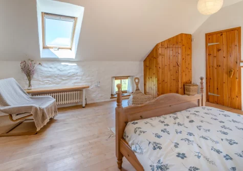 Bedroom #1 at Harmony Cottage, Trefasser