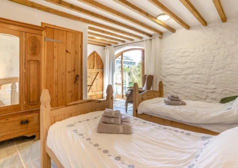 Bedroom #2 at Harmony Cottage, Trefasser