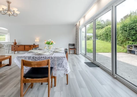 The dining area at Harmony, Stepaside