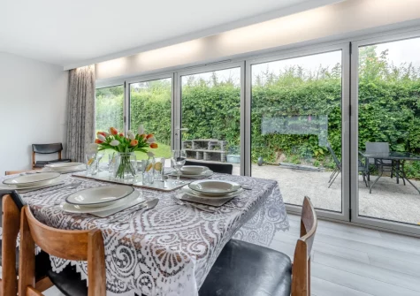 The dining area at Harmony, Stepaside