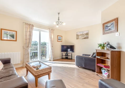 The living room at Heddfan, Broad Haven