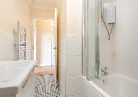 The bathroom at Heddfan, Broad Haven