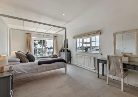 Bedroom #1 at Hillside, Abersoch