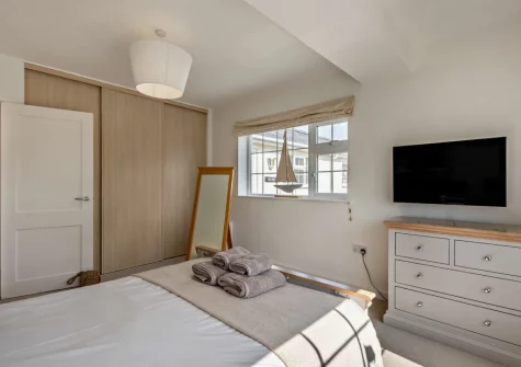 Bedroom #4 at Hillside, Abersoch