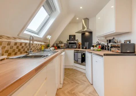 The kitchen at Hilton, Tenby
