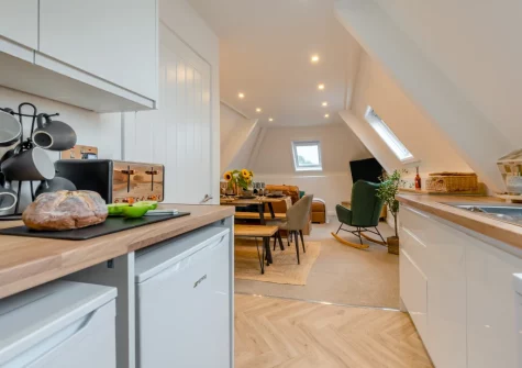 The kitchen at Hilton, Tenby