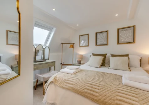 Bedroom #1 at Hilton, Tenby