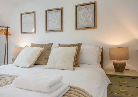 Bedroom #1 at Hilton, Tenby
