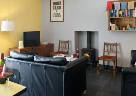 Holly Cottage at Woodlands Farm, Little Haven is a converted three-bedroom farmhouse retreat with sweeping St Brides Bay views, peaceful garden surroundings, and easy woodland footpath access to Little Haven's sandy beaches and village charm.